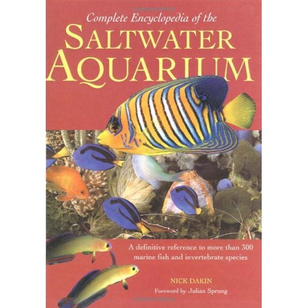 Archive,　the　of　Book　Complete　(hardcover)　Aquarium　Encyclopedia　Saltwater　Ltd.